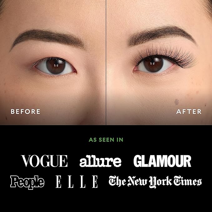 Velour Plant Fibre Eyelashes, Luxurious Hemp Derived False Lashes, Lightweight, Reusable, Handmade Fake Lash Extensions, Wear up to 25 Times, 100% Vegan, Soft and Comfortable, Pixie Dust