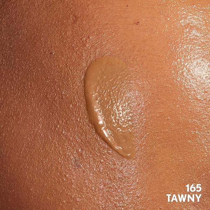 COVERGIRL Clean Invisible Foundation Makeup, Dewy & Glowy Natural Finish, Buildable Coverage, Skin-Like Smooth Look, Vegan, Tawny, 1oz (Pack of 2)