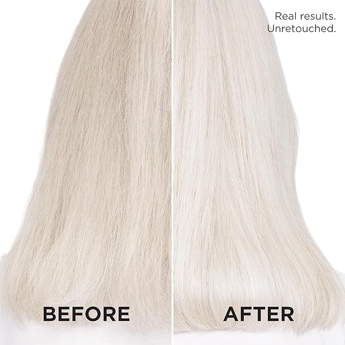 L'Oreal Paris EverPure Silver Care Sulfate Free Shampoo and Conditioner Set,Nourishing Vegan Formula with Peptides for Brightening Gray Hair,1 Kit,(Pack of 3)