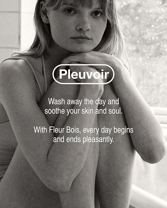 Pleuvoir Floral Musk Perfume Hand Cream - Non-Sticky, Fast-Absorbing, French MANE (Tuberose, Iris & Musk), Moisturizing with Shea Butter, 5-Hyaluronic Acid and Jojoba Oil, Vegan K-Beauty 1oz