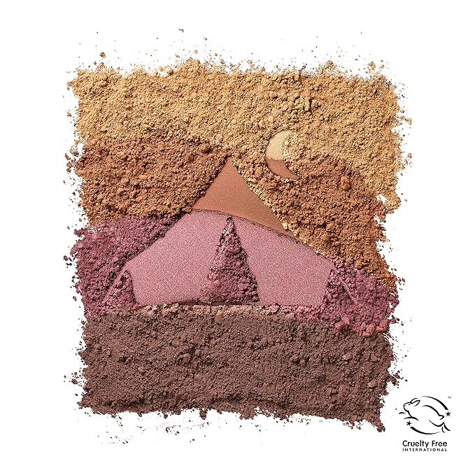 COVERGIRL COVERGIRL Trunaked Quad Eyeshadow Palette, Glamping, Desert Glamping, 0.06 Ounce