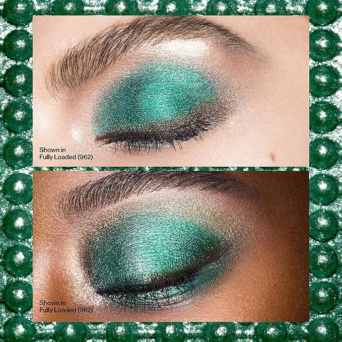 Revlon So Fierce Prismatic Eyeshadow Palette, Eye Makeup, Ultra Creamy Pigmented in Blendable Matte & Pearl Finishes, 962 Fully Loaded, 0.21 oz