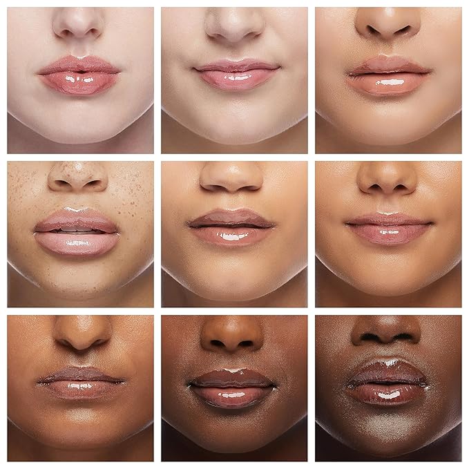 DIME Beauty Fresh Air Lip Balm - Glossy Hydrating Lip Treatment with Shea Butter, Anti-Aging Lip Care, Lip Moisturizer, Vegan, Cruelty-Free, 0.5 oz / 15 ml