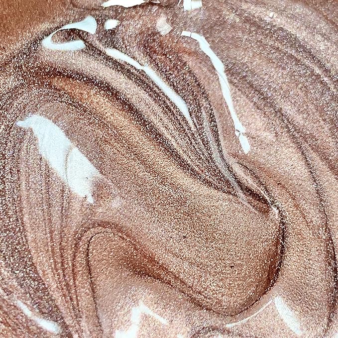 Makeup Revolution, Molten Body Glow, Rose Gold, 100ml