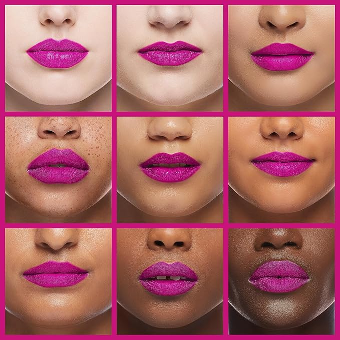 MAKI YIKA Hot Pink Lipstick for Women Color Stay Long Lasting Lipsticks No Smudge Matte Liquid Lipstick Transferproof Cruelty-Free Lip Color for Mother's Day,Pink Soul