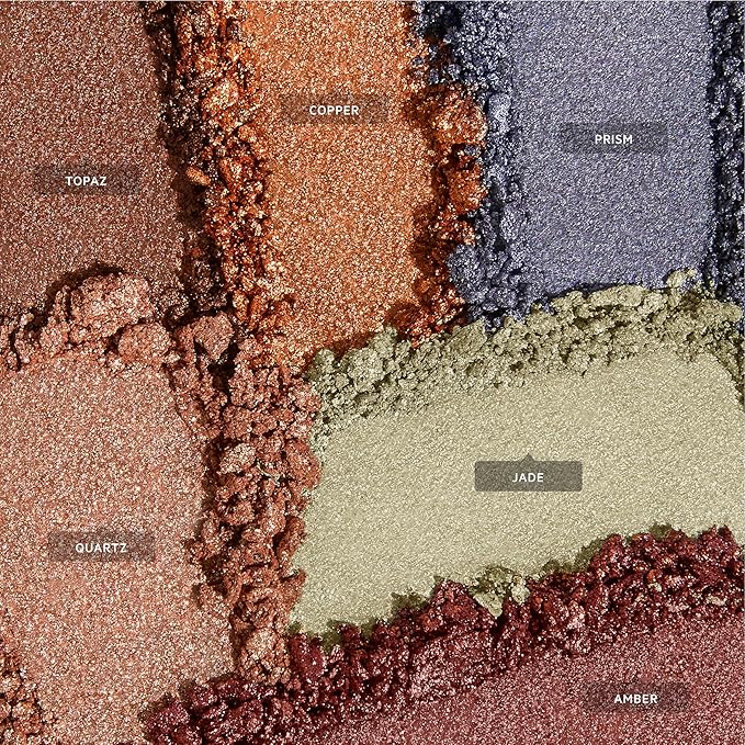 FLOWER BEAUTY By Drew Barrymore Chrome Crush Eyeshadow - Gel Powder + Buildable Formula - Shimmer + Glitter - Eyeshadow Topper (Copper)
