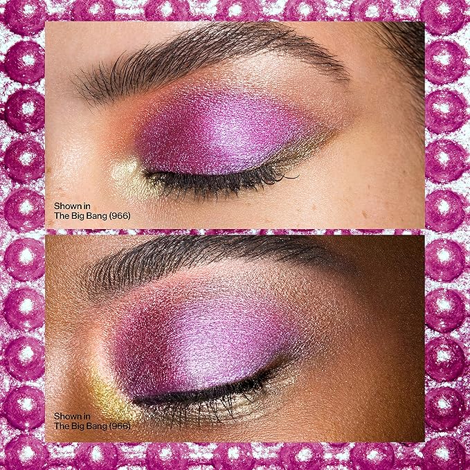Revlon So Fierce Prismatic Eyeshadow Palette, Eye Makeup, Ultra Creamy Pigmented in Blendable Matte & Pearl Finishes, 966 The Big Bang, 0.21 oz