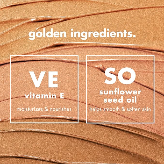 e.l.f. SKIN Bronzing Drops, Liquid Face Tinted Serum with Vitamin E & Sunflower Oil, Vegan & Cruelty-Free, Fair Gold